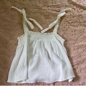 Cupcakes and Cashmere White Tank Top New With Tags